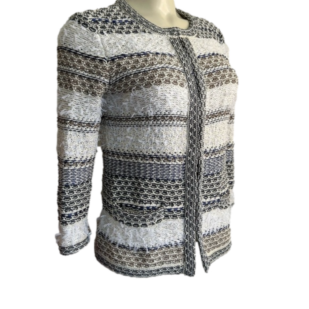 Dvf boucle  blazer as is ( labels is missing)